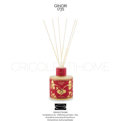 Richard Ginori - Refill - Diffusor Umgebung 200 ML - Duft Leder Rot