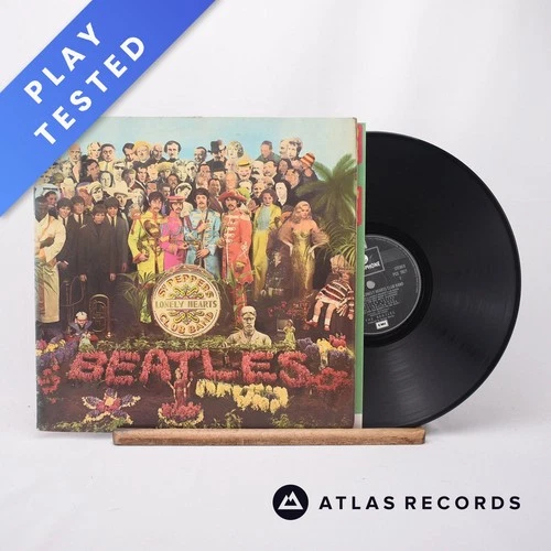 The Beatles Sgt. Pepper's Lonely Hearts Club Band LP Vinyl Record - VG+/VG+