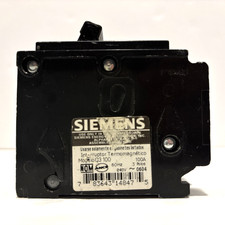 Siemens Model Q3100 3 Pole 100A Circuit Breaker