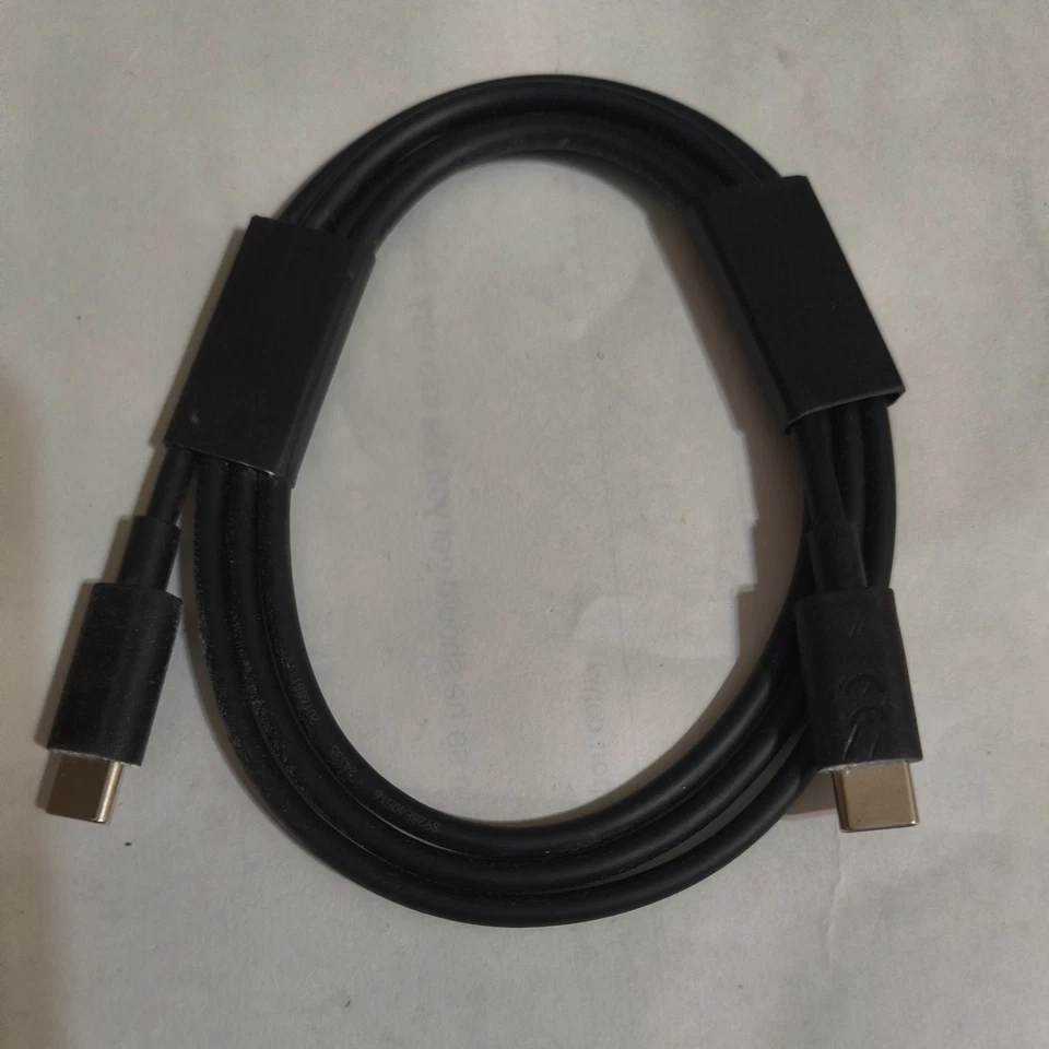 Authentic Original OEM Motorola USB-C to USB-C Charge Cable - Black NEW - Image 3 of 4