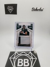 2024 National Treasures Aaron Rodgers Framed Fabric Patch Holo Silver #/25 Jets