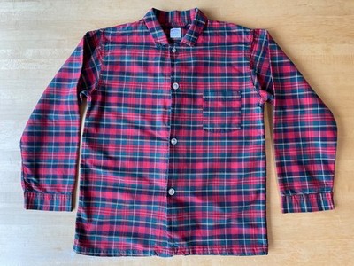 Vintage Brooks Brothers Made in USA Royal Stewart Tartan Pajama Shirt Men s S