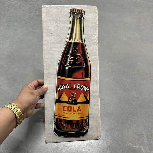 Vintage Royal Crown RC Cola Soda Bottle Sign | eBay
