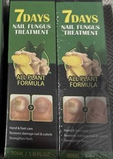 7-Day Toenail Fungus Treatment 2 Pack Extra Repair for Discolored Nails 30MLx2