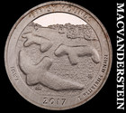 2017-S Silver Effigy Mounds Quarter - Choice Gem Proof  Lustrous  #M614 — photo 1