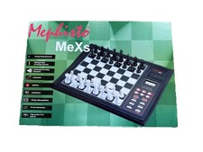 Mephisto MeXs Sprach Schach Computer Chess Gesellschaftsspiel Brettspiel 