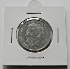 BRD: 2 DM 1990 F "FRANZ JOSEF STRAU&szlig;", J. 450, STARKE PR&Auml;GESCHW&Auml;CHE, (E)