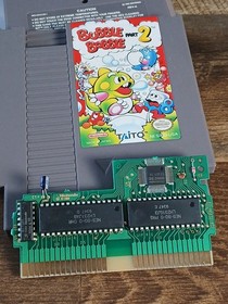 Bubble Bobble Part 2 (Nintendo NES) Authentic - Game Only - Tested - Clean!