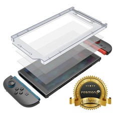 Fosmon 2 Pack For Nintendo Switch 2 Tempered Glass Screen Protector Clear