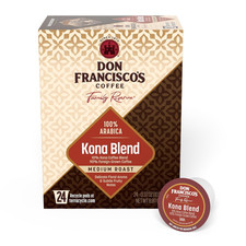 Kona Blend Coffee Pods, 24 Count, Medium Roast, Compatible with Keurig Brewers
