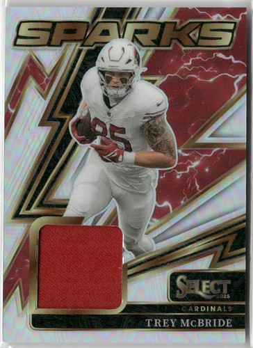 Trey McBride [Purple Shock] #124 2025 Select Premier Level #'d 649