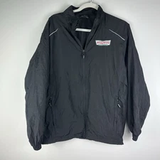 Krispy Kreme Core 365 Employee Men’s Black Soft Shell Wind Jacket Size Medium
