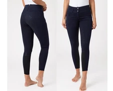Horze Daniela Full-Seat Breech Riding Leggings Equestrian Pants Women’s 32 Horse