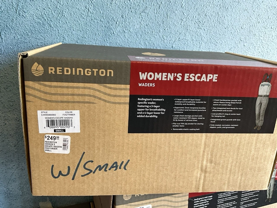 Vadeadores de pecho Redington Escape Stockingfoot para mujer *NUEVO CON ETIQUETAS* Foto 4 de 4