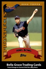 2002 Topps Traded & Rookies Jung Bong #T193 Atlanta Braves MLB Baseball 