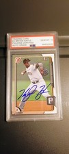 Ke'Bryan Kebryan Hayes Signed PSA 10 Auto 2015 1st Bowman Pittsburgh Pirates RC