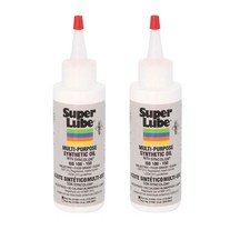 Super Lube 51004 Synthetic Oil With Ptfe, High Viscosity, 4 Oz Bottle,
