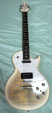 Guitarra Rara Japón EDWARDS SIAM SHADE KAZUMA Signature Flame Maple Les Paul ESP