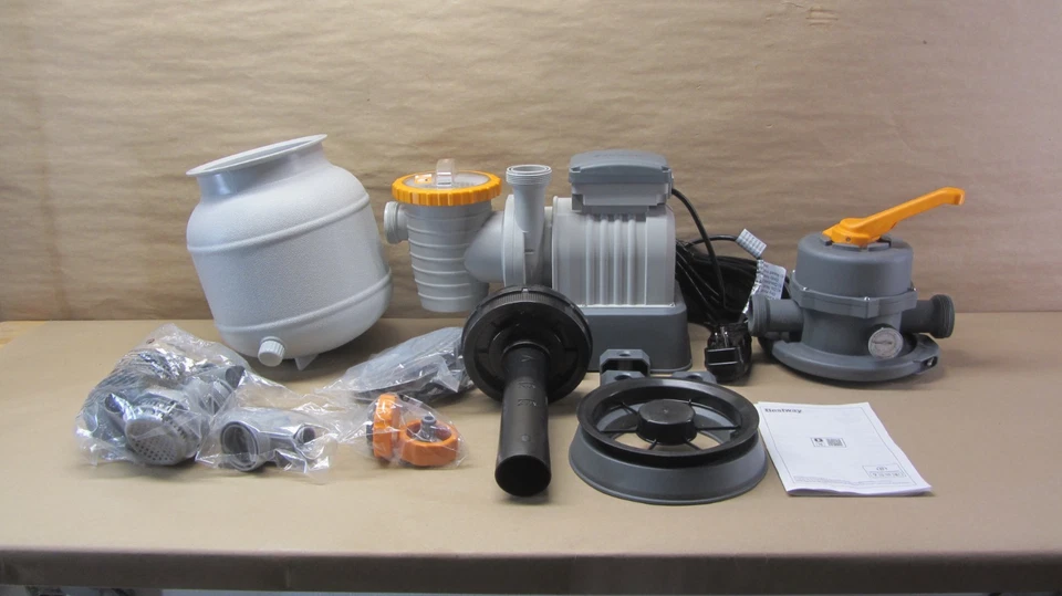 Bestway 58498E Flowclear 1500 Ga Sand Filter Pump for Above Ground Pools *READ* - Image 2 of 4