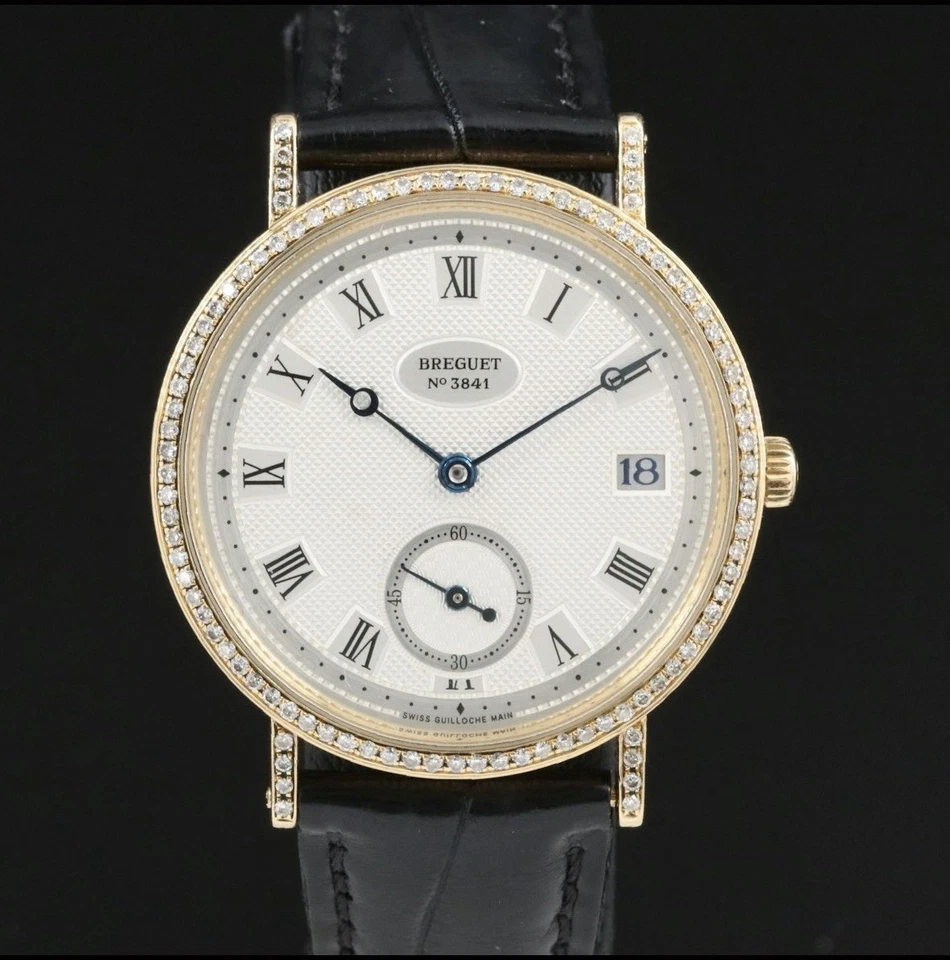 Reloj Pulsera Automático Breguet Classique 5920BA/15/984 Oro Bisel Diamante Foto 4 de 4