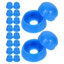  25 Pcs Screw Protection Cap Plastic Dome Caps Playground Nut Bolt Covers