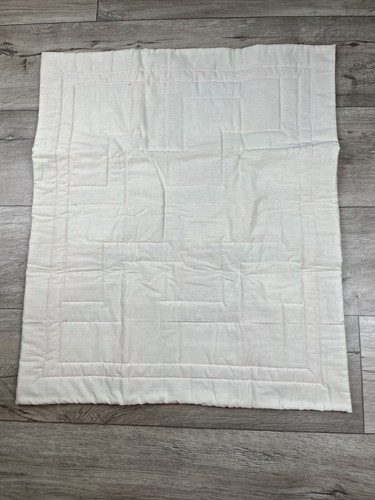 Vintage Blockhaus Baby Puppe Quilt Country American Hand Made Grandmothers Oma - Bild 8 von 9