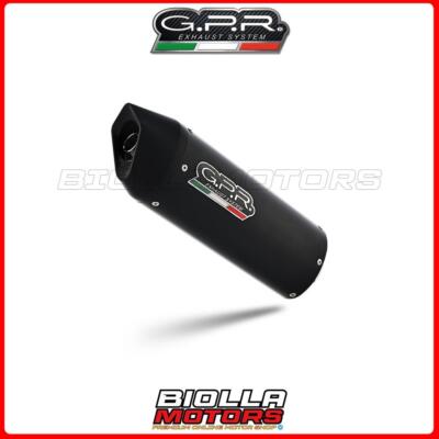 KOMPLETTER AUSPUFF GPR Honda Cbr 125 R 2011-2016 NICHT ZUGELASSEN Furore Schwarz CO.H.20