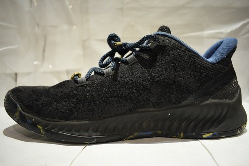 Zapato de baloncesto Adidas Harden B/e X Mvp James negro azul dorado para hombre F36813 talla 8 - Imagen 6 de 8