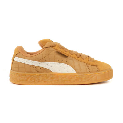 PUMA Women s Suede XL Elevated Caramel Latte/Gum Sneakers 39967202