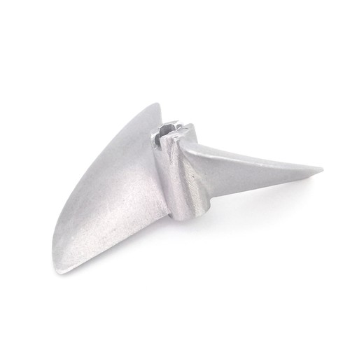 RC Boat Propeller 6.35mm 1/4" Shaft Metal 78mm P1.6 P1.4 Prop f Speed Boat MONO - Picture 9 of 12