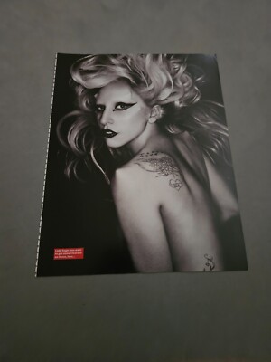 TPEEP06 MAGAZINE PICTURE 11X8'' LADY GAGA 