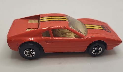 1977 Hot Wheels Ferrari 308 Turbo Diecast Auto Mattel orange