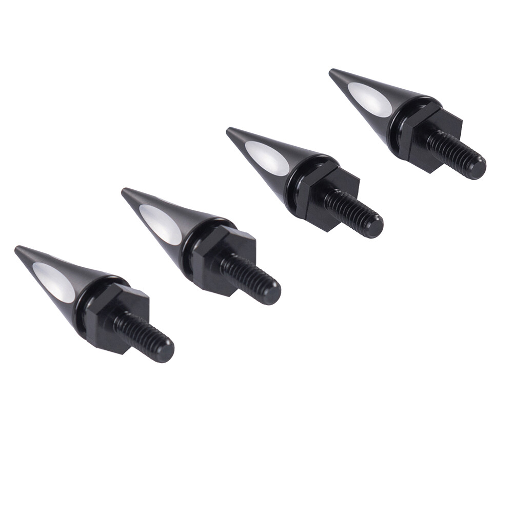 Advanblack Windshield Spikes Bolts Fits for 2015+ Harley