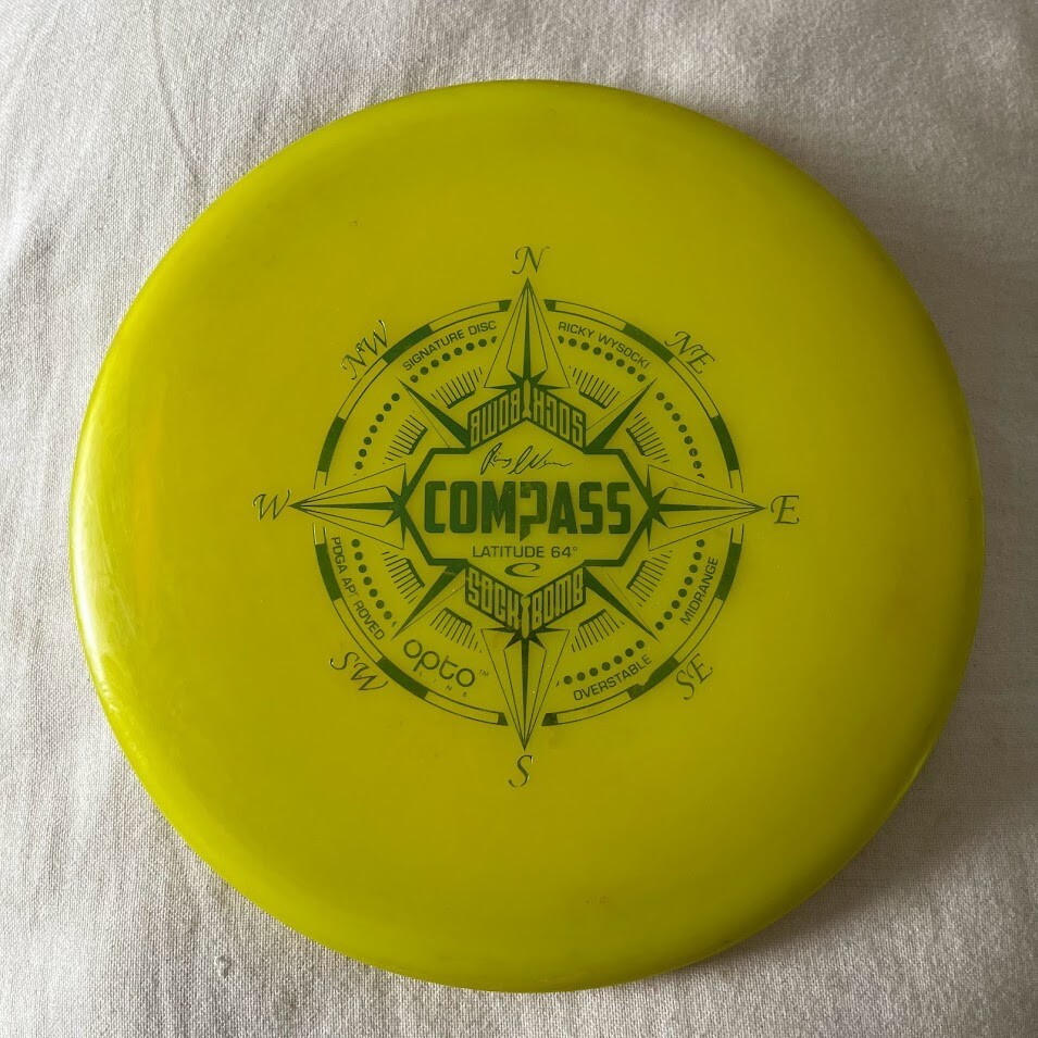 Latitude 64 Opto Compass Ricky Wysocki Disc Golf Midrange 177g eBay