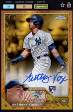 Topps Bunt Digital Gilded 23 Rose Gold Sig LEGENDARY Shop🌟25cc🌟Volpe Vlad Soto