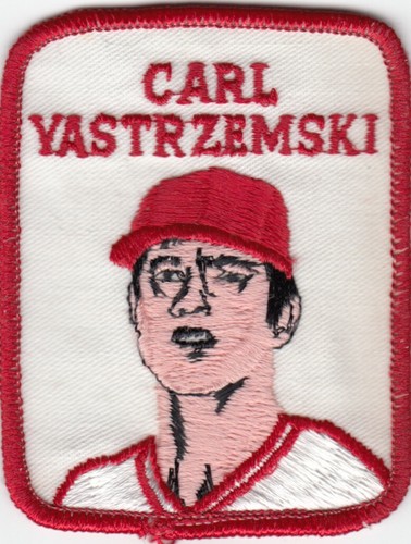 1978 Carl Yastrzemski BOSTON RED SOX HOF MLB BASEBALL PENN EMBLEM PLAYER PATCH