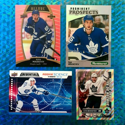 2019 Ilya Mikheyev Allure Sunset 64 Prom Prospects PP-6 Rookie Science RS-14 528