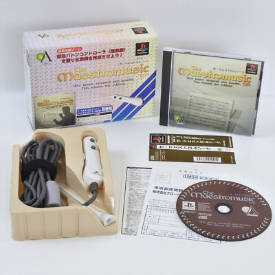THE MAESTRO MUSIC Limited Good PS1 Playstation For JP System 2346 p1