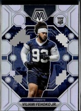 2023 Panini Mosaic #375 Viliami Fehoko Jr. Silver Prizm Rookie Dallas Cowboys