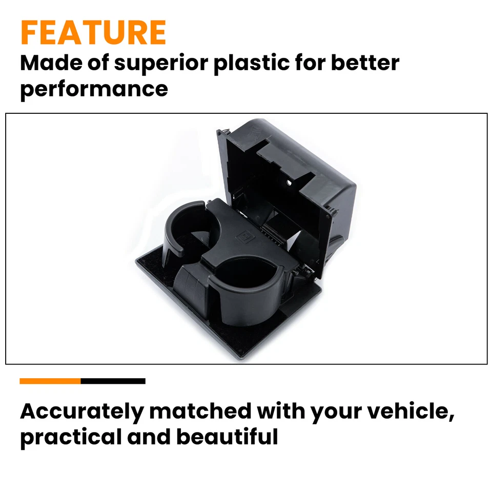 FOR FORD F250 F350 F450 F550 SUPER DUTY 2012-2016 DASH BOARD CUP HOLDER GRAY Foto 4 de 4