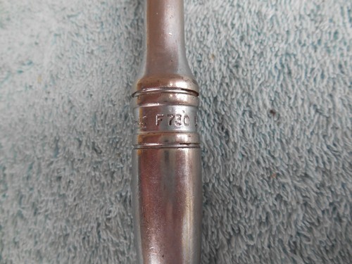 VINTAGE Snap-on 3/8" Antrieb Ratsche F730 USA 7-1/4" LANG. - Bild 9 von 12