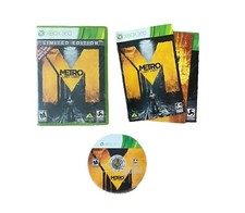 Metro: Last Light Limited Edition (Microsoft Xbox 360, 2013) COMPLETE, Free Ship
