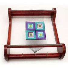 Beading Loom BEADSMITH Wood Kit With Instructions 12.5x13x3.5" Seed Bead (BLW12)