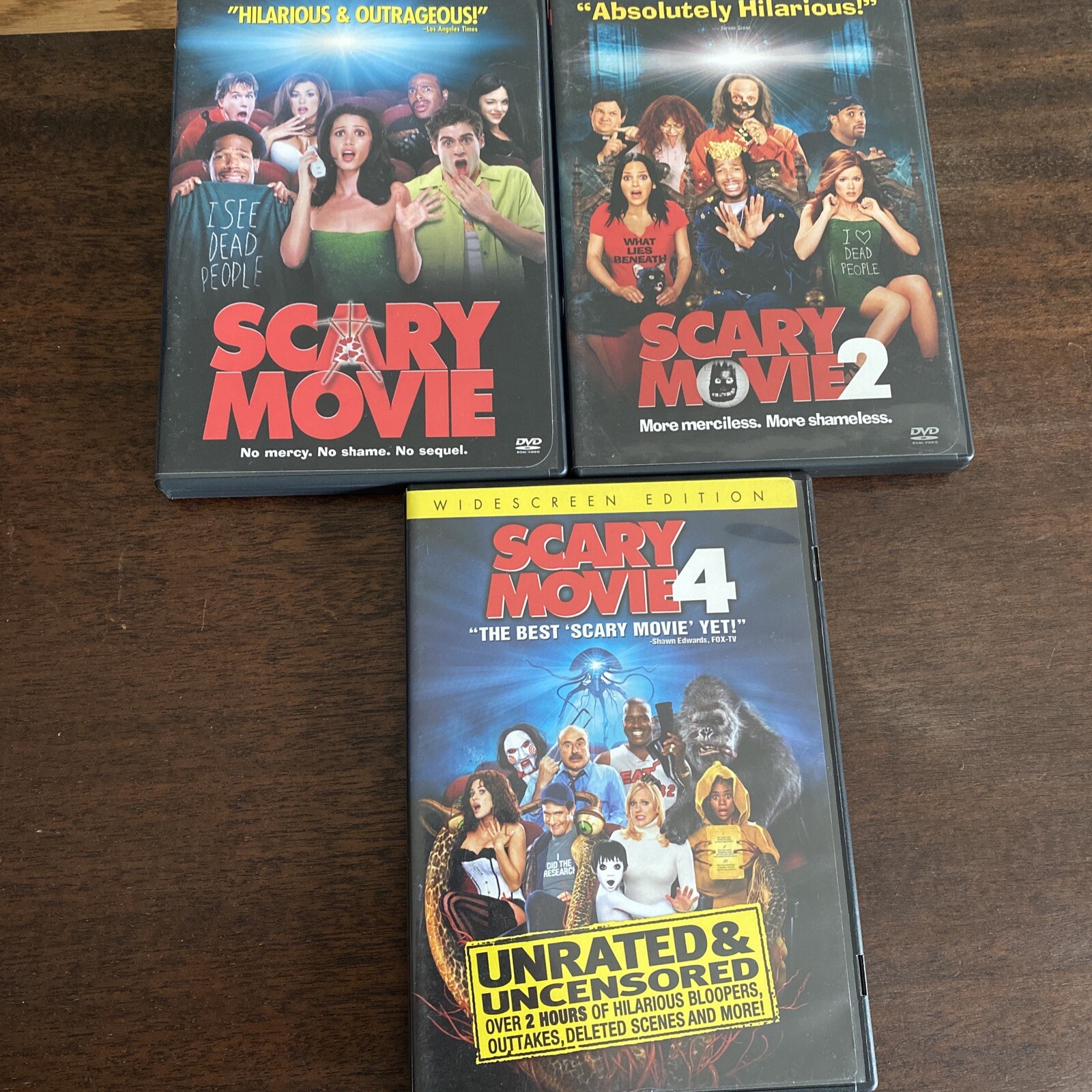 Scary Movie 1 2 And 4 -DVD-VERY GOOD 717951004857| eBay