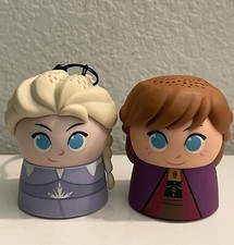 Frozen Bitty Boomers Mini Bluetooth Speakers - Elsa  Anna tested  works 