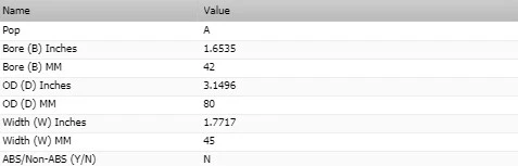 Conjunto de cojinete de rueda y buje Timken para KIA SEPHIA 2000-2001 Foto 4 de 4