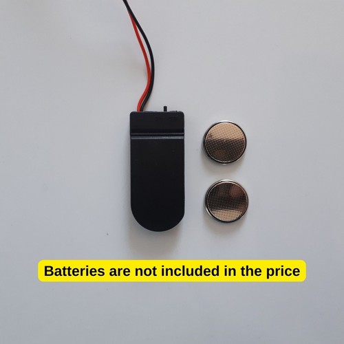 Blue LED light, LED lighting with battery small, CR2032, LED lighting for D.I.Y - Picture 7 of 17