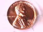1963 P Lincoln Memorial Cent PCGS PR 68 RD 34424695 — photo 1