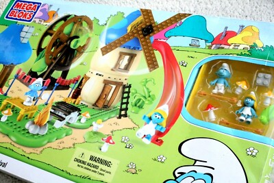 10713 The Smurfs Carnival MEGA Bloks Building Set for sale online 