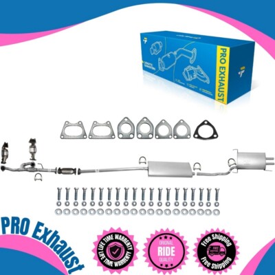 Complete Exhaust System For 2006 2007 2008 Honda Pilot 3.5L FastShipping InStock